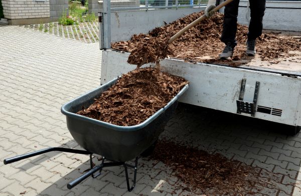 Bulk Mulch Delivery in Taylor