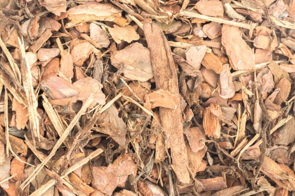 Bark Mulch Installation in Taylor
