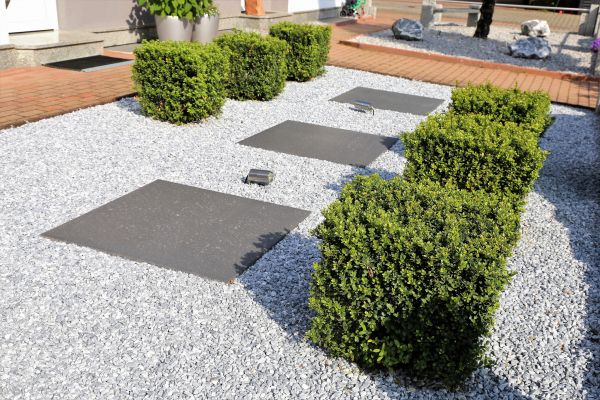 Stone Garden Landscaping in Taylor
