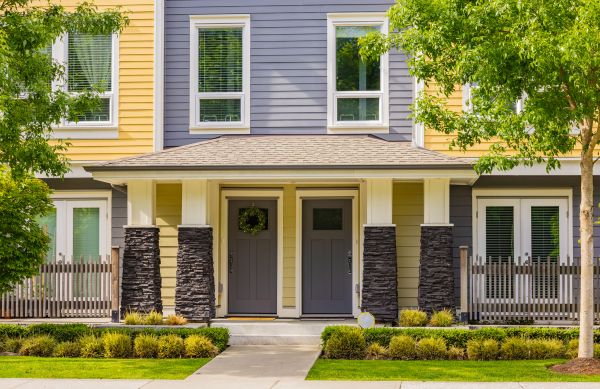 Townhouse Landscaping in Taylor