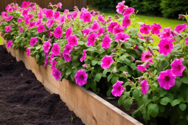 Raised Flower Bed Installation in Taylor